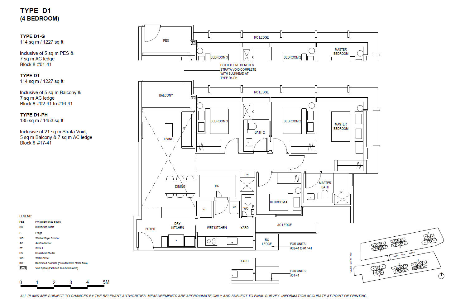 The Continuum 1 Bedroom Floor Plan 9